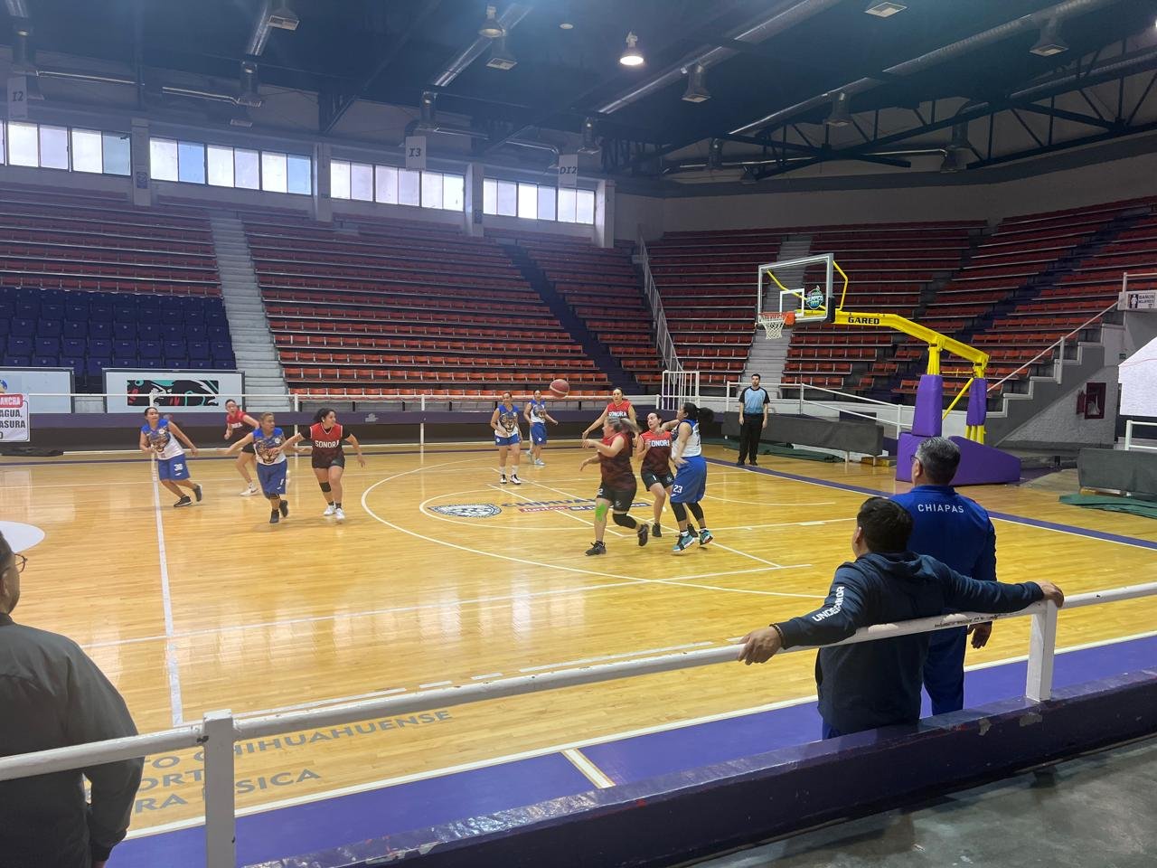Foto 4 de Sonora gana el juego inaugural de basquetbol femenil del Encuentro Nacional 2025.. Deportivo 2025