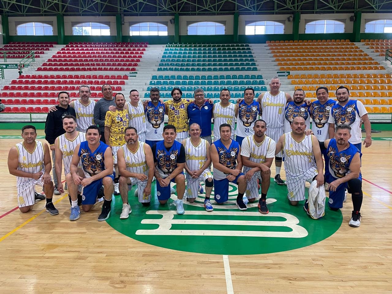 Foto 2 de Partido de básquetbol varonil entre las selecciones de Chihuahua y Chiapas.